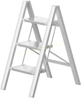 3 Step Ladder  Aluminum  330lbs Capacity