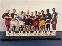 1991 Quarterbacks Acrylic made from Photo