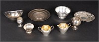 Sterling Silver Tableware Lot Over 1015 Grams