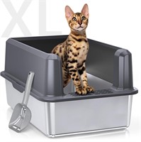 $300 Enclosed Stainless Steel Cat Litter Box