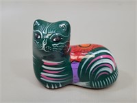 Mexican Artistian Pottery Cat