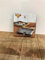 $43  Appetizer plates with wine stem holder