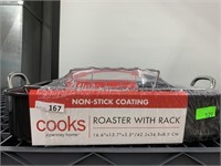 COOKS ROASTER PAN WITH RACK