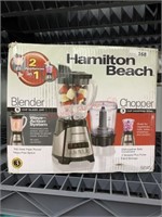 HAMILTON BEACH BLENDER/ CHOPPER