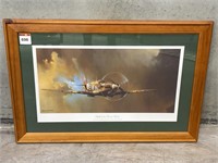 SPITFIRE By Barrie Clark Framed Print - 710 x 480
