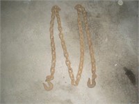 10ft Tow Chain w/2 Hooks
