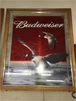 Budweiser beer sign