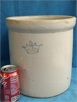#3  Crock with a crown  look at pictures