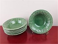 6 Bordallo Pinneiro Portugal Bowls