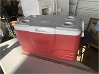 Large Coleman Ice Chest Cooler (24"W)