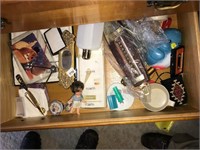 doll, mirror, misc dresser drawer deal