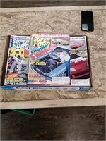Group of super Ford magazines