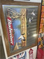 Large Budweiser mirror