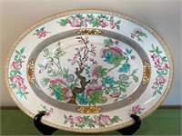 c. 1897 Minton Indian Tree MEDIUM Oval Platter