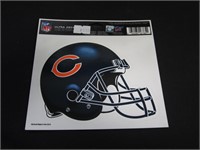 CHICAGO BEARS TEAM HELMET DECAL WINCRAFT