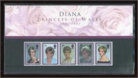 1997 Royal Mail Princess Diana Stamp Set