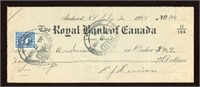 1948 Amherst NS Bank Cheque