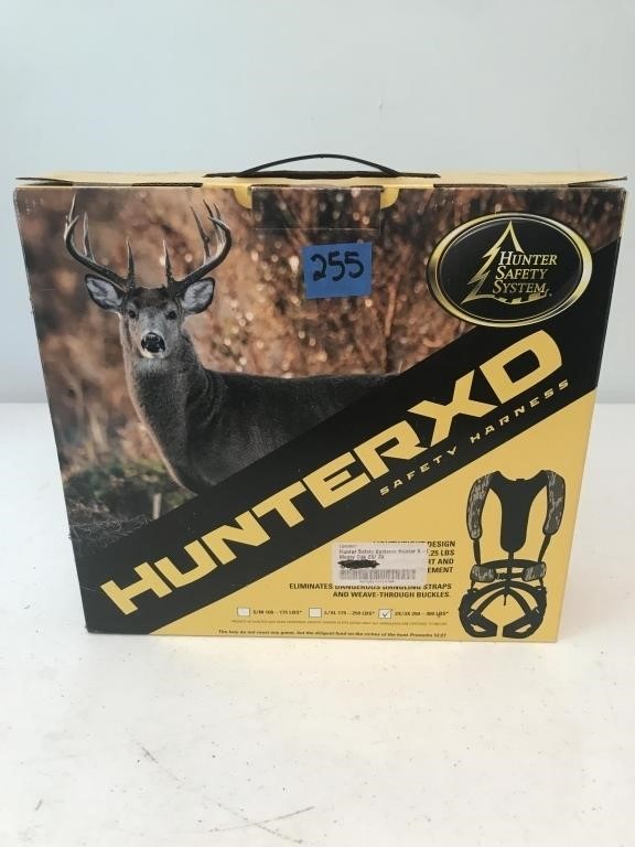 Hunter XD Hunting Safety Harness (250-300lb Max)