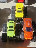 Three Monster Trucks