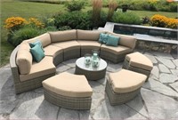 Palmetto Sand Circular Sectional