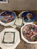 Collectable Mickey Mouse plates