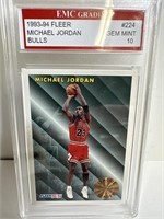 1993-94 Fleer Chicago Bulls Michael Jordan graded