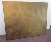Large Abstract Wall Art in Bronze and Copper by