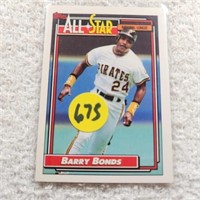 1992 Topps All Star Barry Bonds