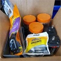 Box of miscellaneous , including nuts and bolts