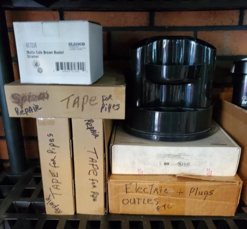 Tape for pipes, miscellaneous plumbing