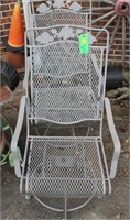 Wrought Iron Patio Chairs (2)