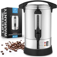 Zulay 50 Cup Fast Brew Stainless Steel Coffee Urn