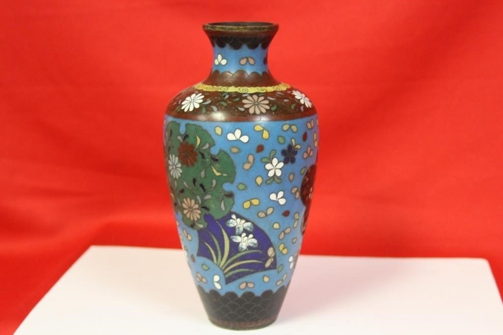 A Japanese Cloisonne Vase