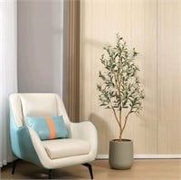 Kazeila Artificial Olive Tree 5FT Tall Faux