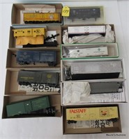 11 Mixed Freight Cars