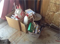 Boxes of misc repellents etc