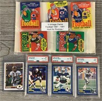 Assorted Football Cards (1-Signed)
