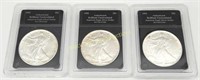 1989 - 1991 BU Silver Eagle Dollars