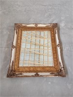 36" x 42" Mirror with ornate frame