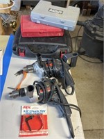 Hammer Drill, Delta Drum Kit, Skil Moto Tool
