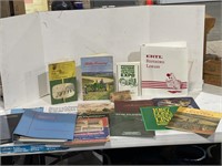 Assorted John Deere and ERTL books and catalogs