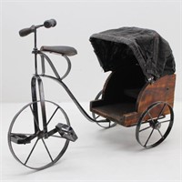 Victorian Bicycle Doll Buggy Decor