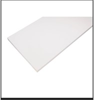 Rubbermaid White Rectangular Shelf Board