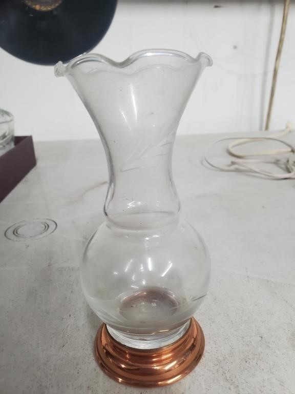 Glass Lamp vase