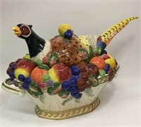 Fitz And Floyd Classics Turkey Tureen With Ladle