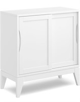 SIMPLIHOME Harper Low Storage Cabinet, 30 inch,