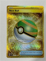 Nest Ball Pokémon Holo Card