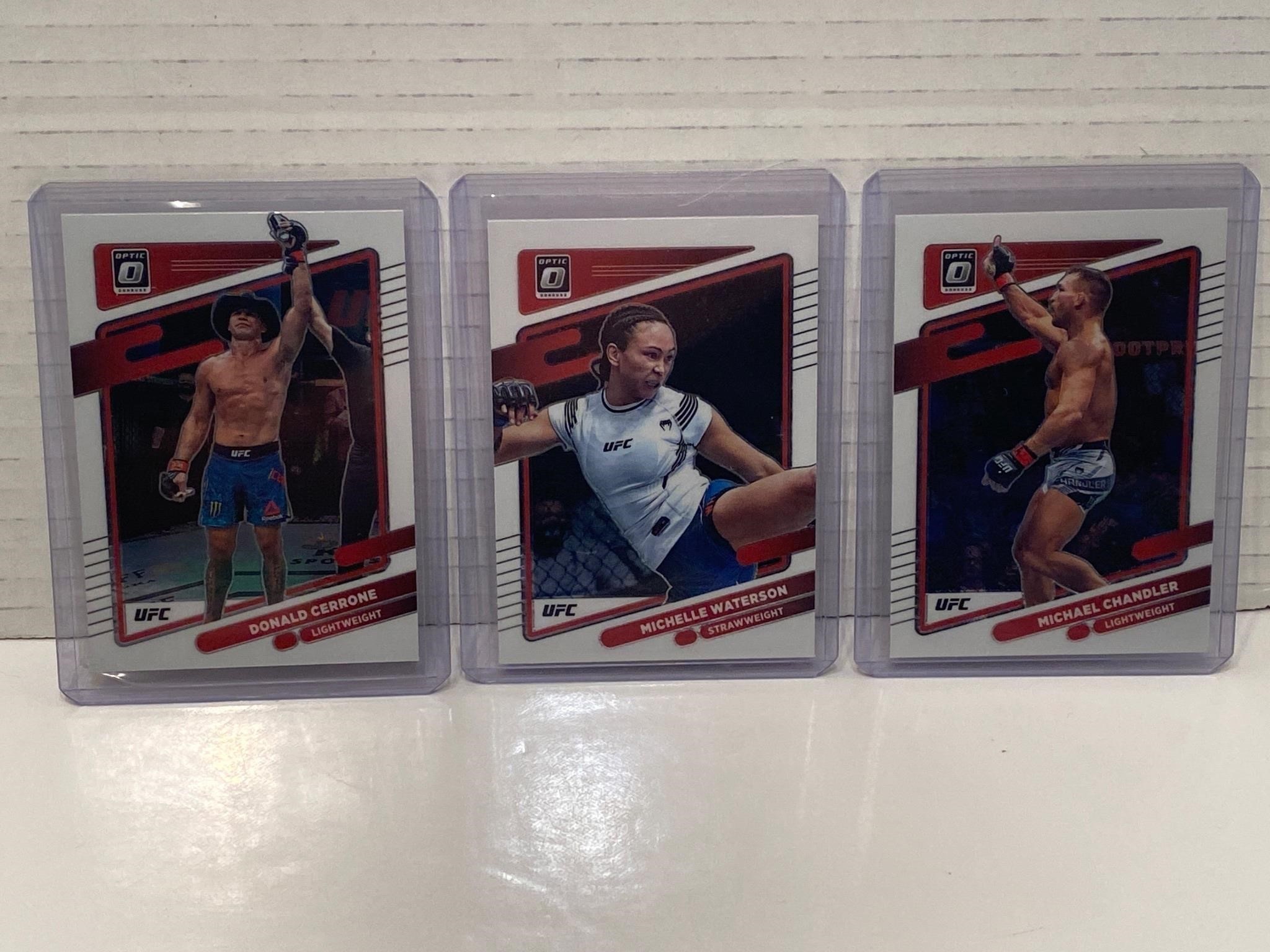 3 X UFC Card Lot