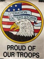 Operation Desert Storm Welcome Home Poster