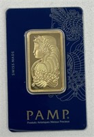 1oz GOLD PAMP SUISSE BAR